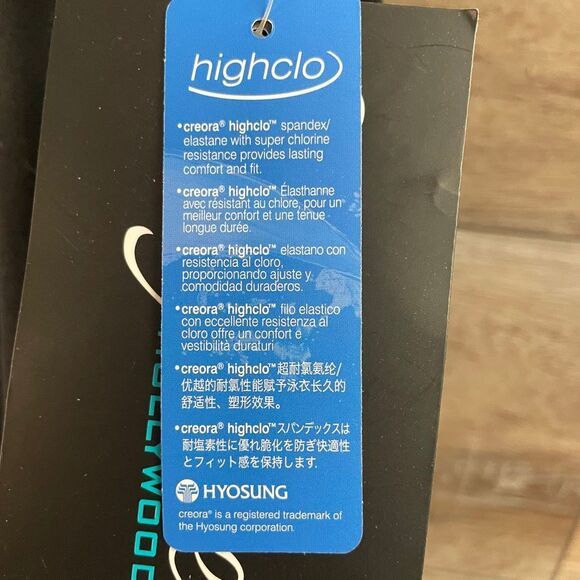 MAXINE Women’s NWT Solid Plus Swim Romper Tankini Size 22 Swimsuit Black - Picture 8 of 11